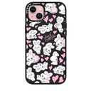 CASETiFY Impact iPhone 15 Plus Case [4X Military Grade Drop Tested / 8.2ft Drop Protection] - Cute Prints - Sweetheart Mix - Matte Black