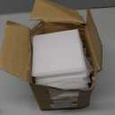 Pangda 100 Pcs 4'' x 4'' Clear Cast Acrylic Squares Plastic Sheets Square Transparent Panel Signs with Protective Paper for DIY Projects Photo Frame Display Craft(0.08'' Thick)