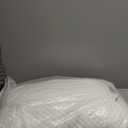 HOMELAB Adjustable Shredded Memory Foam Pillow Queen Size, Cooling Bed Pillow for Sleeping with Removable Cover, Medium Pillow for Side Stomach & Back Sleepers, 1 Pack 20"x28" (White)