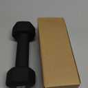 CAP Barbell Neoprene Dumbbell Weights, 5 lb Pair, Black