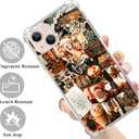 Autumn Aesthetic Case Compatible with iPhone 13, Fall Leaves Halloween Pumpkin Collage Case for iPhone 13 for Teens Men and Women, Cool TPU Bumper Phone Case Cover