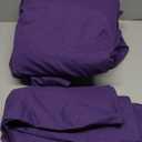 King Sheets by Pure Bamboo, Genuine 100% Organic Viscose Derived from Bamboo Bed Sheet Set, Luxuriously Soft & Cooling, Double Stitching, Lifetime Quality Promise (King, Purple)