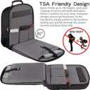 Travel Laptop Backpack,Extra Large 18.4 inch Gaming Laptop Backpacks,Big Capacity TSA Friendly RFID Anti Theft Pocket College unisex Heavy Duty Computer bag, 21.5*16.3*9.9 inch