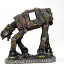 fazhongfa Fish Tank Decorations Star Wars Aquarium Accessories Small to Large Fish Tank Resin Decor for Betta Goldfish Hideouts Cave Hide Ornament Backgrounds (at-Medium)