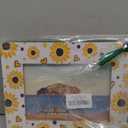 Sunflower Themed Picture Frame 4x6,Sunflower Yellow Wood Picture Frame For Women Best Friends Girl Bestie,Daisy Picture Frames,You Are My Sunshine Gifts