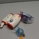 PINSHILE DIY Space Magic Balloon Craft Kit, Sticker Decorated Balloons Toy for Kids, Rocket Air Pump Fun with Balloon Monster Pals, DIY Creative Activity, Birthday Gifts for Girls Boys Ages 3+ (Off-white)