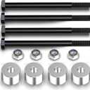 MZS Differential Drop Kit, Diff Drop Spacers Hardware Compatible with 2007-2021 Silverado 1500 4WD / 2007-2021 Sierra 1500 4WD CNC Machined