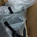 Hands Free Crutch, Pain Free Knee Aluminum Under Arm Crutch for Adults, Non-Slip Assistive Device Walking with Adjustable Leg Support, Load Capacity Up to 330 lbs (Black)