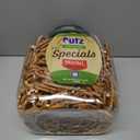 Utz Sourdough Specials Pretzels, Original, 63 oz. Barrel, Classic Pretzel Knot with Rich Sourdough Flavor, Resealable Container, Tasty Party Snack with Zero Cholesterol (EXP 04/20/26)