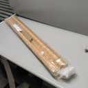 HIDODO Cordless Bamboo Roman Shades, Light Filtering Bamboo Shades Blinds Window Treatment Roll Up Blind for Windows, 40" W x 64" H, Natural