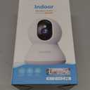 blurams Security Camera 2K, Baby Monitor Dog Camera 360-degree for Home Security w/Smart Motion Tracking, Phone App, IR Night Vision, Siren, Works with Alexa & Google Assistant & IFTTT, 2-Way Audio