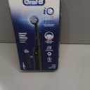 Oral-B Rechargeable Electric Toothbrush, iO2 Starter Kit, 3 Cleaning Modes, Automatic Pressure Sensor to Protect Gums, 2 Brush Heads, Night Black