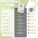 2 x Natural Cat Litter Odor Eliminator Stone  Lifetime Reusable, Odor Neutralizer & Pet-Friendly Air Freshener , Chemical-Free Cat Urine Smell Remover for Litter Box & Home Use