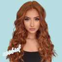 CHOPSTICK STYLER Mischief, Professional Curling Wand, 5 Variable Temperatures, 0.7x 0.9 Extra Thick Long Length Rectangular Titanium Barrel for Long Lasting Voluminous, Big, Bouncy, Beachy Curls