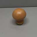 Mushroom Lamp, Rechargeable Touch Control Mushroom Night Light, Portable Dimmable Wooden Lamp for Kids Room, Bedroom, 3.9" H