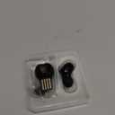 Mini Bluetooth Single Earbud Small Wireless Invisible HeadphonesSingle Earphone with 6 Hour Playtime for iPhone and Android Smart Phones PC TV Audiobook (Black)