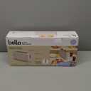 bella 2 Slice Slim Toaster, Fits-anywhere Kitchenware, 6 Setting Shade Control with Reheat & Cancel Buttons, Fits sourdough, 10 Long Slot, Anti Jam & Auto Shutoff, 900 Watt, Oatmilk