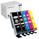 TerraLyxus 280XL 281XL 280 XL 281 XL Ink Cartridges Compatible for PIXMA TR8620 TR8620a TS6120 TS6220 TS6320 TS8120 TS8220 TS8320 TR7520 TR8520 TS9120 TS9520 TS9521C TS702 TS702a