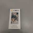 Flower Case Compatible with iPhone 15 Pro Max, Tropical Floral Girls and Women Back Case Cover, Trendy Flower Phone Case, Cute Floral Transparent Flexible TPU Bumper Protective Case