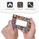 Traditional Colorful Talavera Mexican Spanish Moroccan Tiles Single Rocker/Decora Light Switch Plate Decorative 1 Gang Outlet Cover Faceplate GFCI Electrical Receptacle Wallplate Dimmer for Home Decor