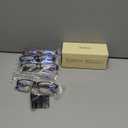 Gaoye Professional Reading Glasses for All Day - Computer Readers with Blue Light Protection - Value Pack (Bold Fusion)