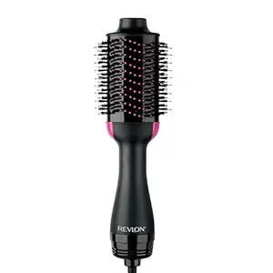 REVLON OneStep Volumizer Hair Dryer and Styler – Easy SalonStyle Blowouts – Less Frizz, More Shine, and Reduced Heat Damage, for All Hair Types and Lengths (Black)