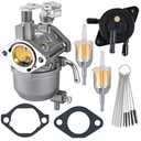 Carburetor Tune Up Kit Fits for EZGO Engine RXV 2008, Gas Golf Carts 2010-2015 TXT, 2010-2014 Valor with Fuel Pump, Carb for 13HP FJ400D Engine Motor Golf Cart