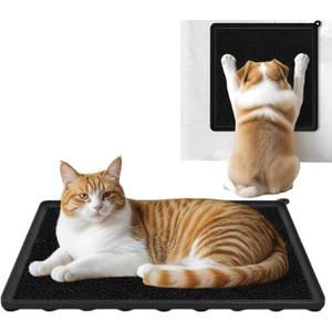 Silicone Pet Nail Care Pad Claw Scratch Board for Dog and Cat File Toy Replaceable Sandpaper to Shorten a Pet Nail