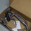 Pre Rinse Spray Valve with 45 Stainless-Steel Hose,1.42 GPM Pre Rinse Sprayer Commercial Sink Sprayer with Ergonomic Handle Commercial Faucet Parts,Fit for Dish Washing Spray Gray