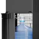 Avalon A3BLK Self Cleaning Bottom Loading Water Cooler Dispenser, 3 Temperature-UL/Energy Star Approved-Black Stainless Steel, 5 Gallons