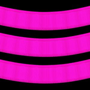 Janinka 3 Pack 10 Feet Foil Fringe Garland Pink Metallic Tinsel Streamers Glow in The Dark Party Supplies Banner Wall Hanging Curtain Backdrop for Halloween Wedding Parade Birthday Decoration