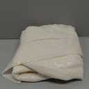 ShinyBeauty Sequin Backdrop 4FTx7FT Ivory Sequence Backdrop Curtain Wall 7FT Long Birthday Party Event Supplies Shimmer Photo Booth Background Sparkly Fabric Backdrop for Wedding Prom Banquet Decor (48"W x 84"L (Pack of 1))