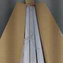 Free Standing Dog Gate Indoor, Foldable Dog Gate for Doorways Stairs Hallways, 3-Panel Freestanding Pet Gate with Support Feet for Stability, Folding Puppy Gate Easy to Move, Doggy Gate 54"x24" (White)