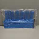 Mobestech 100pcs Plastic Luggage Tags for Shipping and Labeling Cable Labels Tags for Logistics and Warehousing Management (Blue)