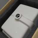 18 Inch Undermount Bathroom Sink White Rectangular Porcelain Ceramic Vanity Basin with Overflow (18.3"x13.8") KDKSC
