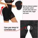 SEXYWG Women Hip Enhancer Body Shapers Panties Shapewear Short Hip Pads Shapewear for Curvy Body (Black, S)