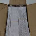 120 Pack 6.5 * 4.5 Inch Rigid Mailers Self Sealed Photo Document Mailers Keep Flat White Cardboard Envelopes with "DO NOT BEND" Labels for Shipping Photos, Pictures, Papers, Files, CD