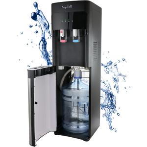 MegaChef Hot/Cold Water Dispenser (Silver, 5 Gallon)