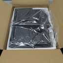 500W Outdoor LED Flood Light, 50000lm Super Bright, 6000k Daylight White, IP66 Waterpoof, 85v-277v Security Lights for Sport Court Arena Parking Lot