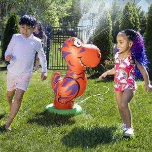 Dino Bop N Wobble Inflatable Dino Sprinkler Dino Bop N Wobble Inflatable Dino Sprinkler