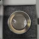 KNODOS 54mm Espresso Dosing Funnel and Puck Screen Set Magnetic Coffee Dosing Ring And Filter for Portafilters Compatible with 54 mm Breville Portafilter Basket Premium Espresso Machine Accessories (Silver)