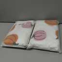 2 x Holibeat Fall Pillow Covers 18x18inch Set of 2 Tufted Thanksgiving Pumpkin Pillow Cases Fall Decoration for Home (8MP)