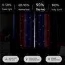 XiDi Blackout Curtains for Girls Bedroom Decor 63 inches Long Window Curtains Colorful Rainbow Design 2 Panel Sets, Kids Room Unicorn Princess Theme Home Decor Ombre Drapes Pink/Purple W34 X L63