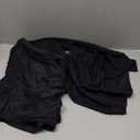 Arolina Tankini Swimsuits for Women Tummy Control Two Piece Bathing Suits Flowy Swim Tops with Boy Shorts (22 Plus, Black)