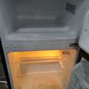 Frigidaire Retro Mini Fridge with Freezer & Side Bottle Opener-Small 2 Door Refrigerator for Office Bar or College Dorm Room-3.2 Cu Ft – 19”"D x 20.5" W x 33.5" H (ONYX)