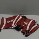 Berlune 24 Pieces Football Party Favors Drawstring Gift Bags 10 x 7 Inch Football Sports Goodie Bags Super Birthday Supplies Backpack Bulk Bowl for Gym Travel Party Storage Favors Supplies