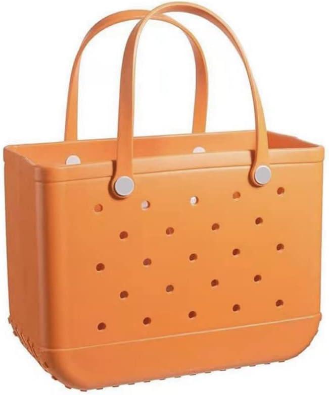Fazhesici Beach Waterproof Travel Tote Bag Washable Open Tote Bag for Beach Boat Pool Work