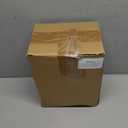 Vesici 6 Pack Wide Mouth Glass Juice Bottles Glass Water Bottles with Lids and Sleeve for Juicing Smoothies Milk Protein Infused Water Reusable Leakproof Borosilicate Bottle(12 oz)