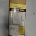UNISHADES No Drill Cordless Roman Shades, Room Darkening, 29×48 in Beige