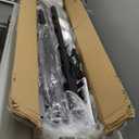 Aelawe Queen Bed Frame with 2 Drawers, Platform Bed Frame with LED Lights and Charging Station, Upholstered Headboard, Heavy Duty Metal Slats, No Box Spring Needed, Noise Free, Easy Assembly